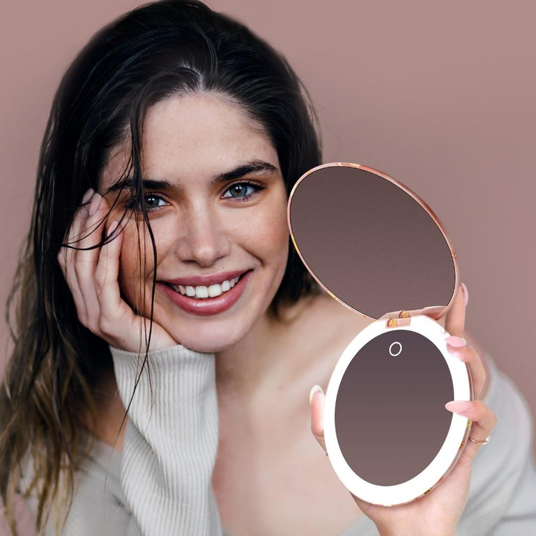 LED Compact Mirror