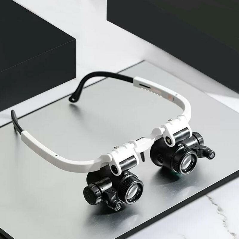 LED Glasses Magnifier 8x 15x 23x(Hot sale -48% OFF)