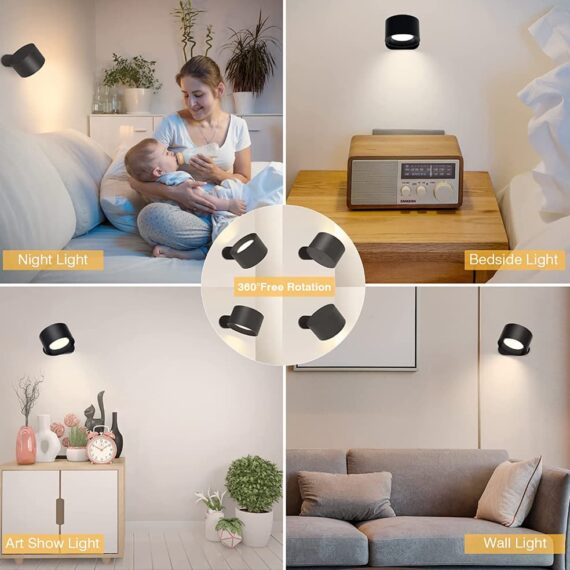 LED Rechargeable Wall Light/Sconce - Lulunami