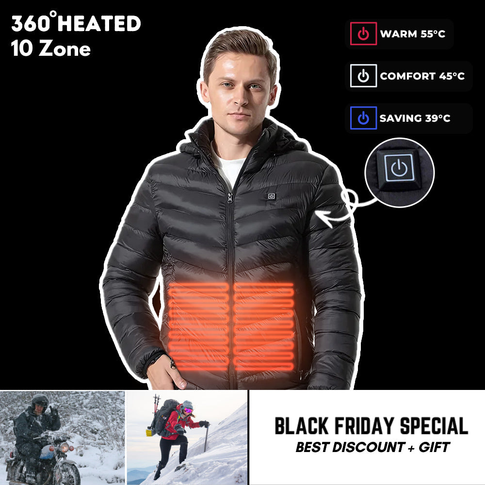 Loft Multi-level Heated Jacket - Black Friday Sale