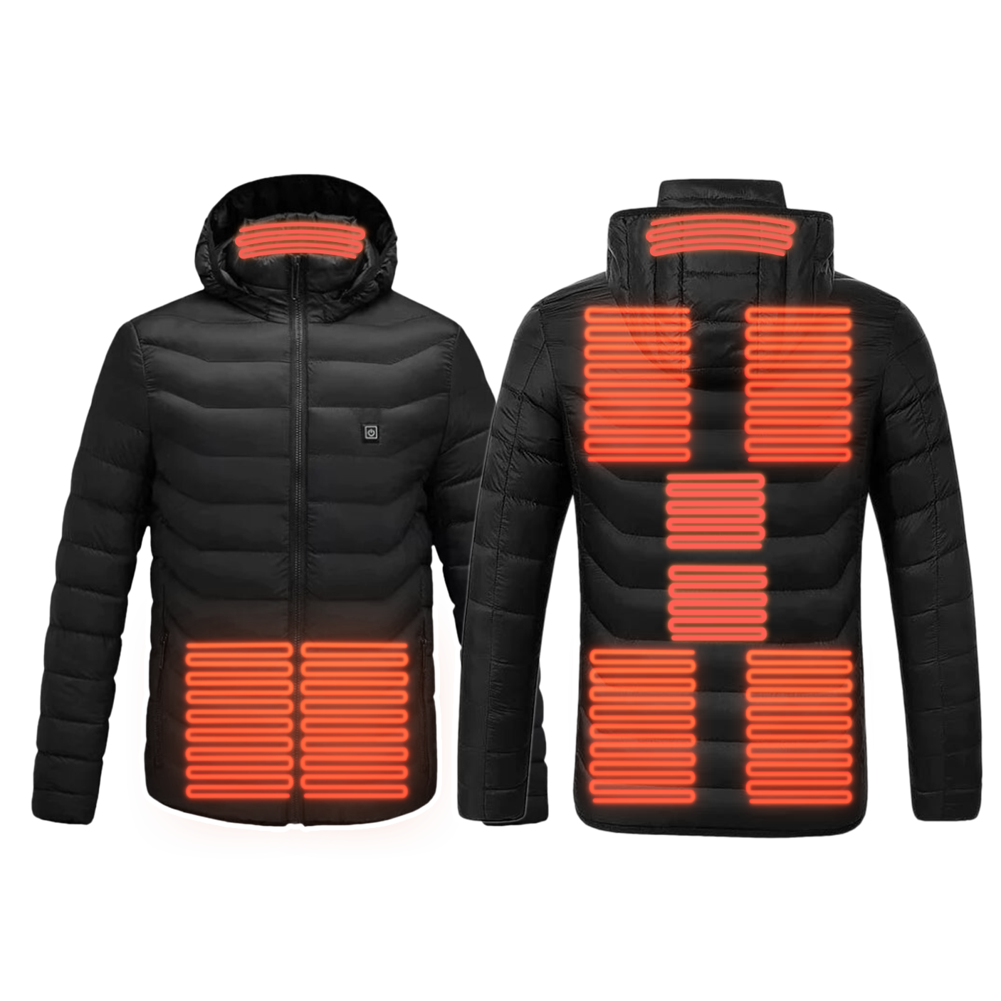 Loft Multi-level Heated Jacket - Black Friday Sale