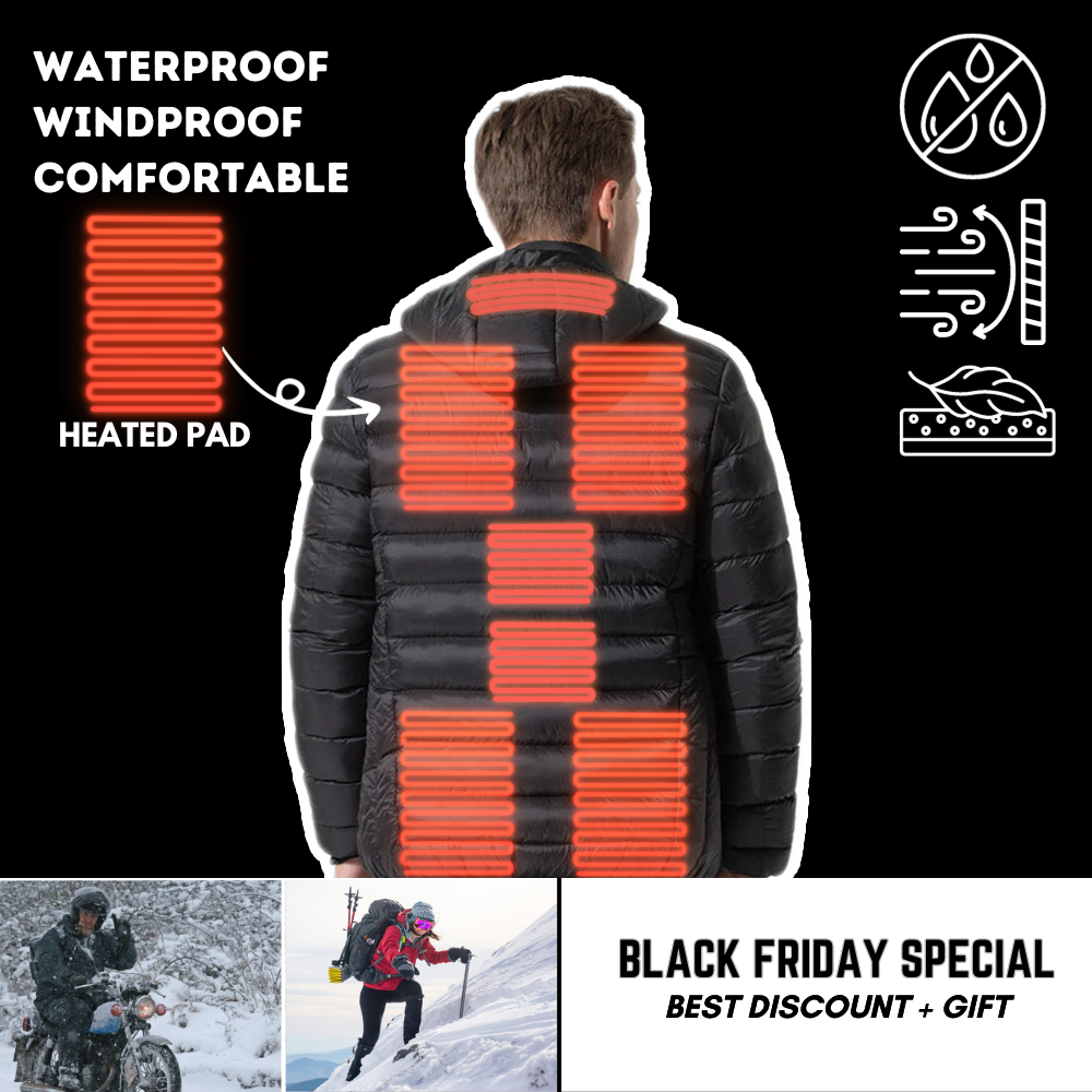 Loft Multi-level Heated Jacket - Black Friday Sale