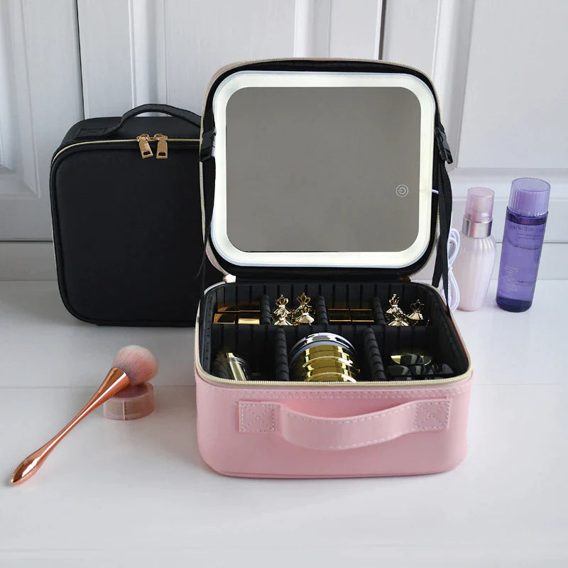 LumiLuxe Cosmetic Case