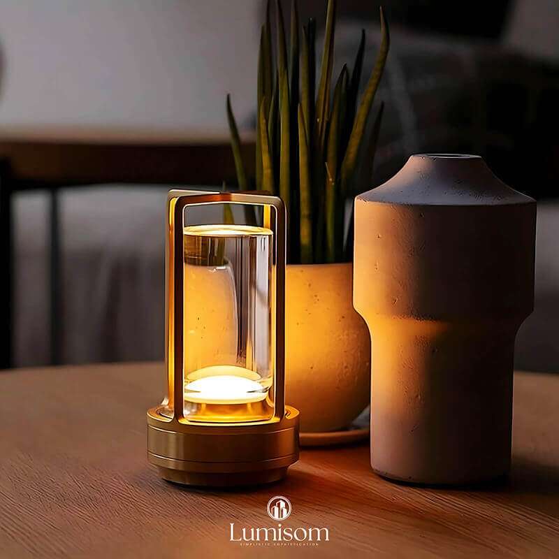 Lumisom Crystal Lantern Lamp