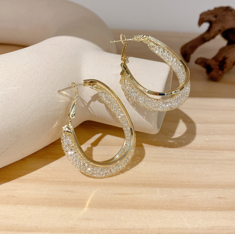 Lymphatic fashion Oval Earrings (Limited Time Discount - Last Day)