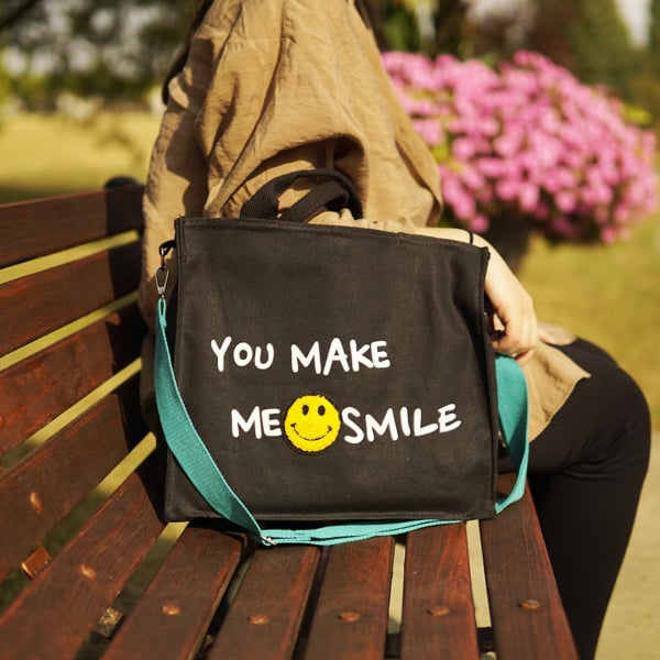 Made Me Smile Bag