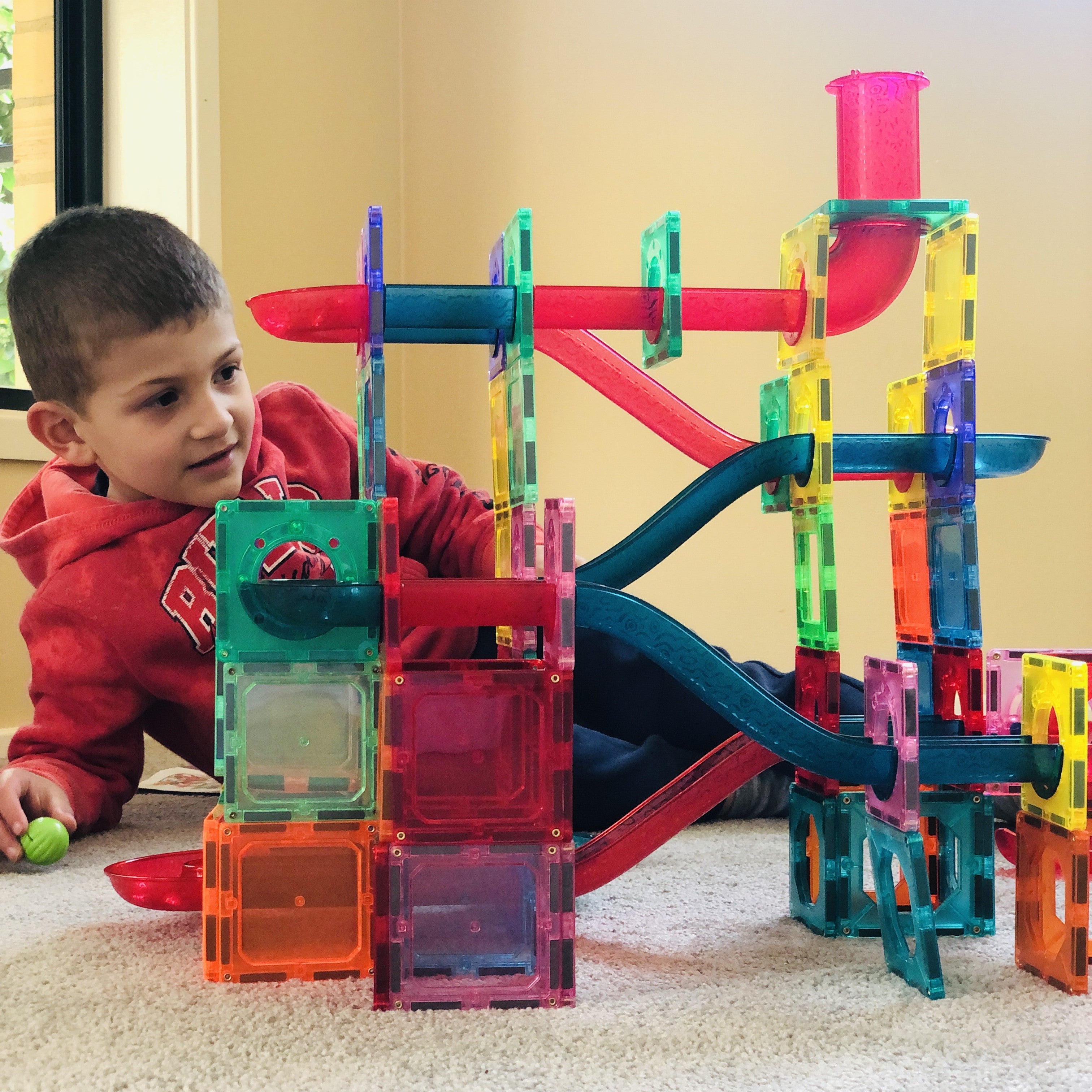 Magnetic Building Tiles