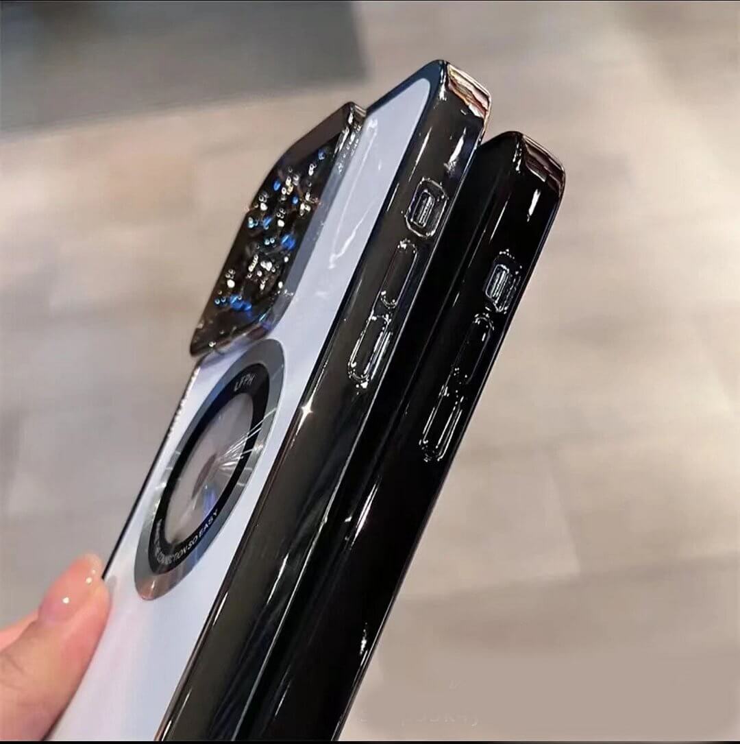 Magnetic iPhone case with lens mount