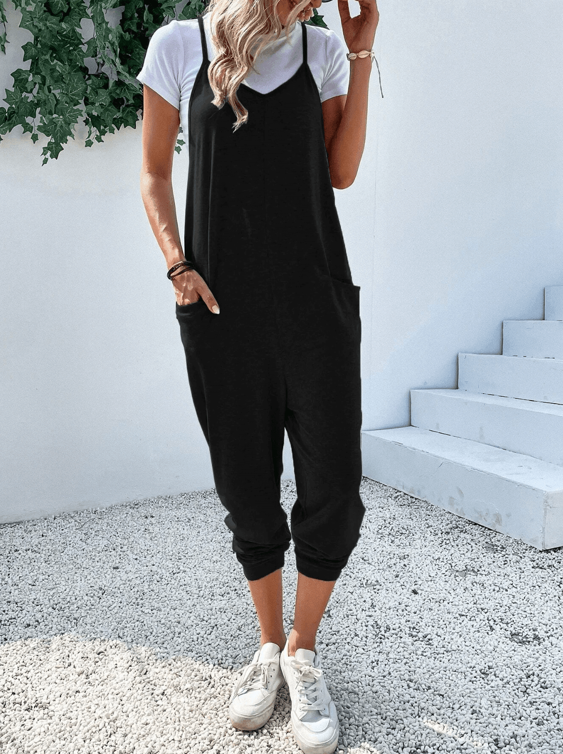 Mirra Jumpsuit with Pockets - Buy Two Get One FREE!