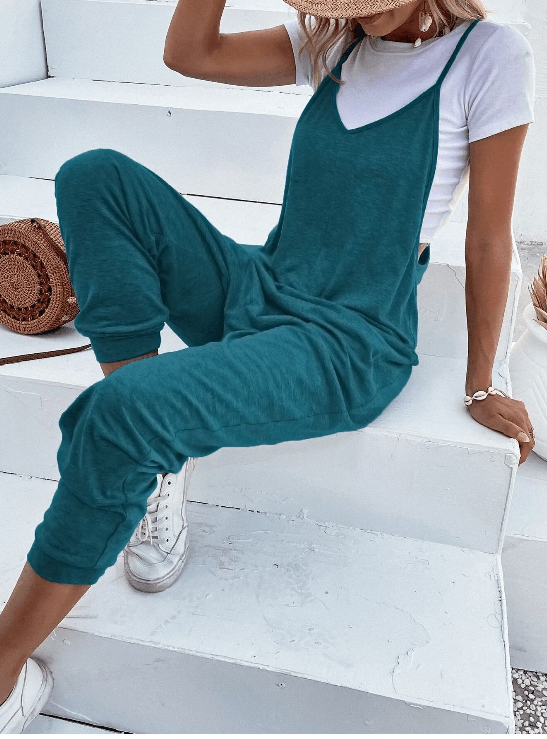 Mirra Jumpsuit with Pockets - Buy Two Get One FREE!