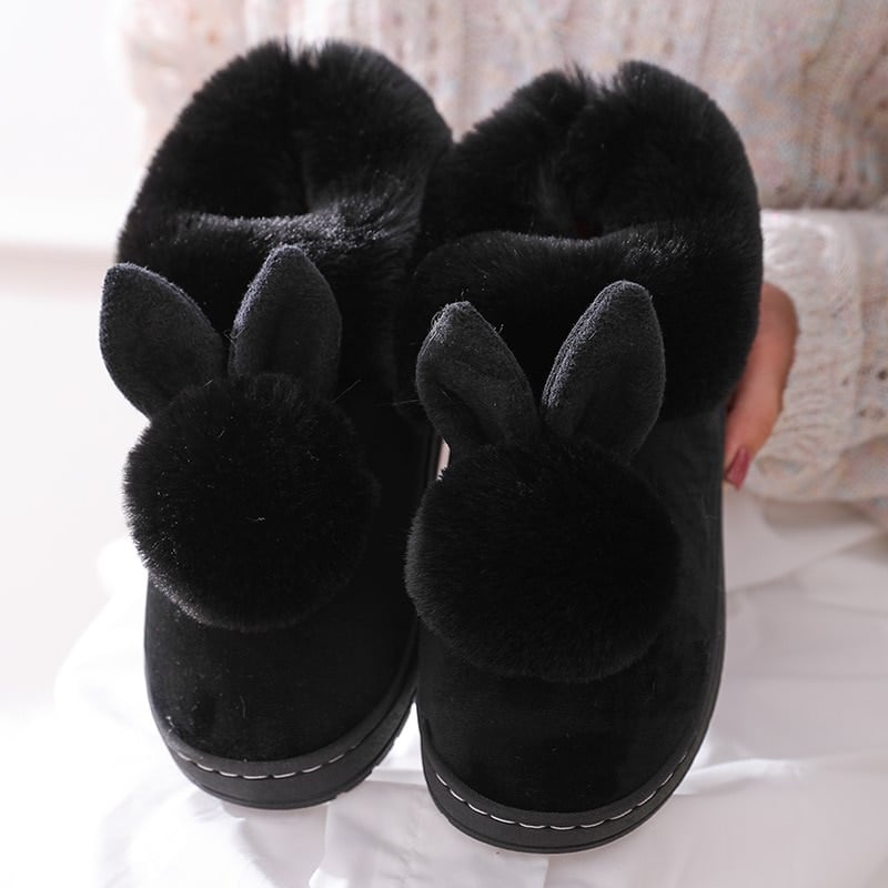 Moostep Winter Soft Bunny Plush Slippers