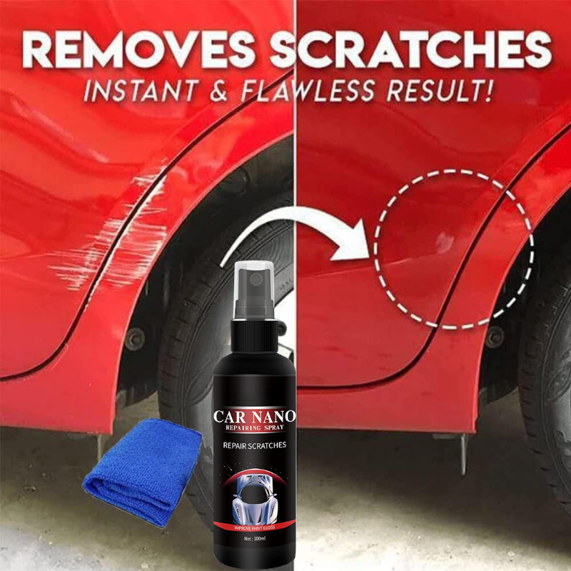 Nano Coat Scratch Master Spray + FREE Nano-Fiber Sponge