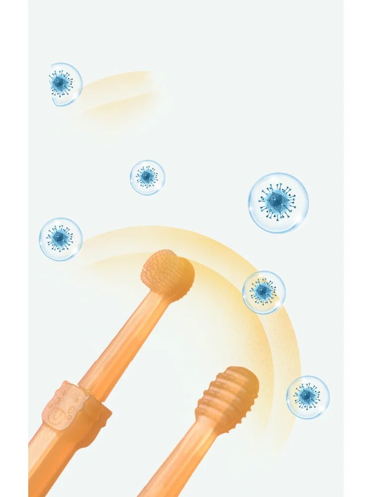 NanoFlex Pet Toothbrush with Tongue Scraper