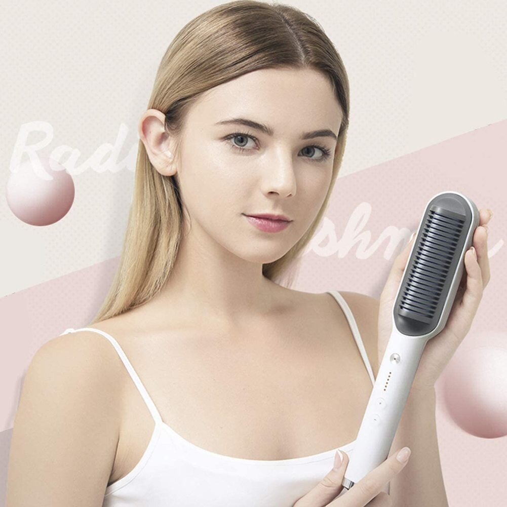 Negative Ion Hair Straightener Styling Comb