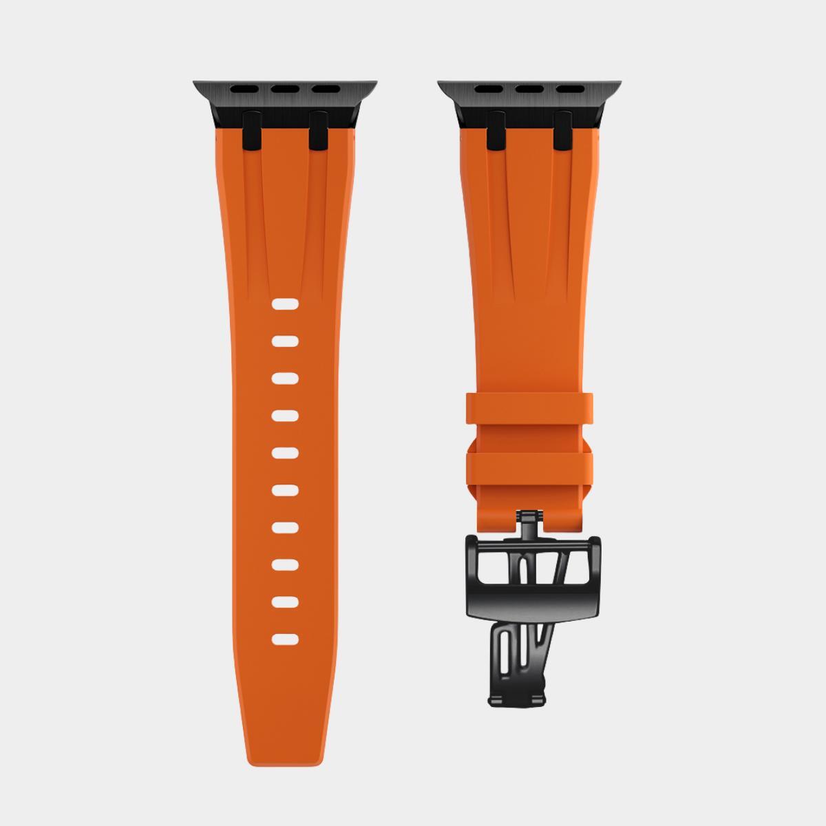 New XAP Metal Head Silicone Band For Apple Watch