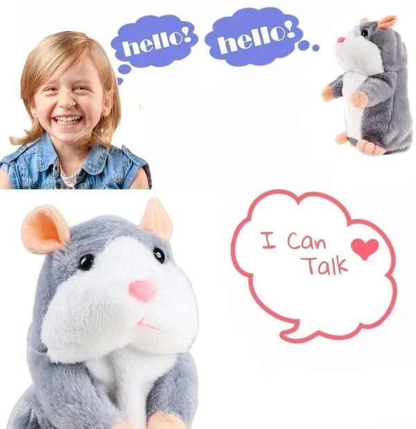 (New Year PRE Sale - SAVE 50% OFF) Talking Hamster Plush Toy