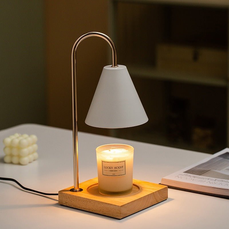 Illuminology - Oak & Iron Flameless Candle Warmer