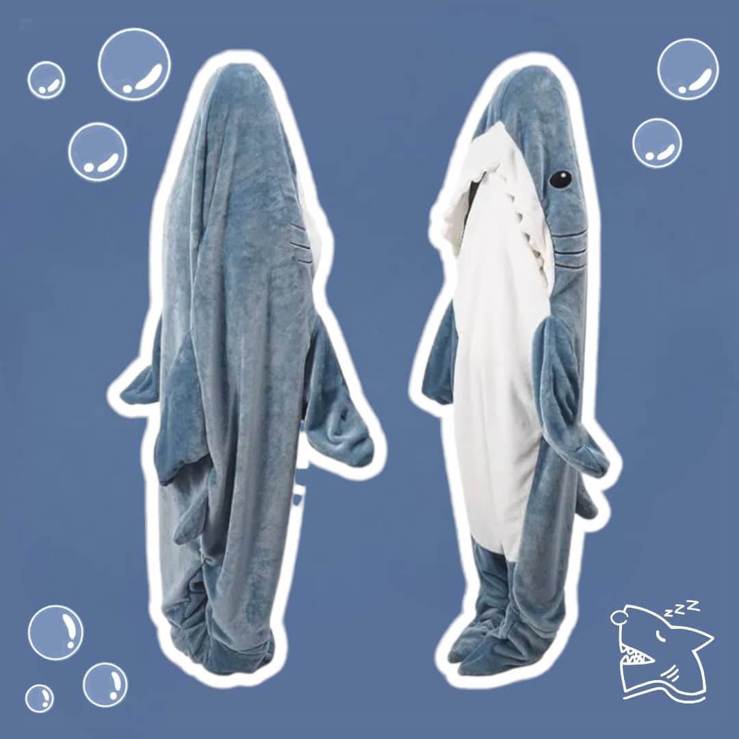 Original Sleepy Sharky Comfy Oversized Blankie Shark Blanket