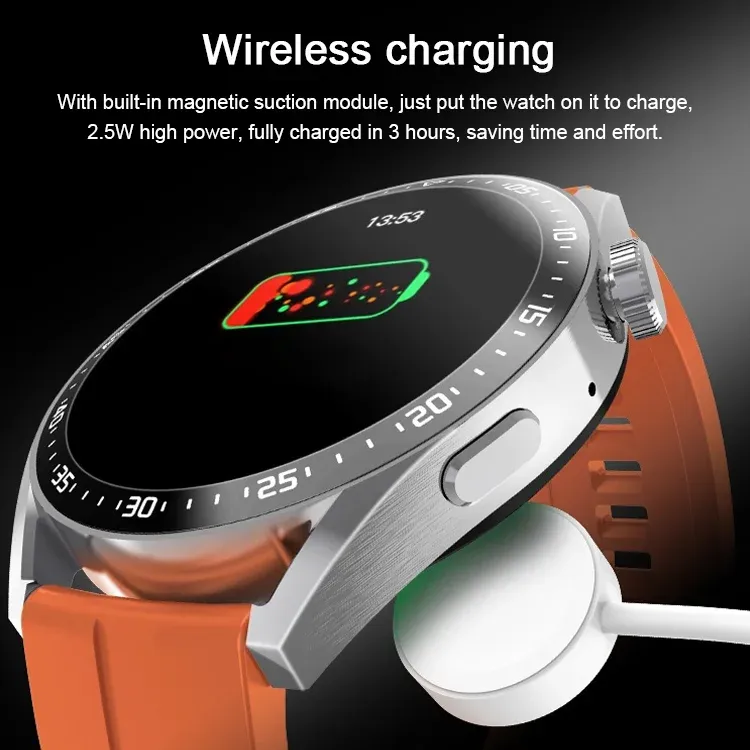 Painless Blood Sugar Health Monitoring Smart Bluetooth Talking Watch