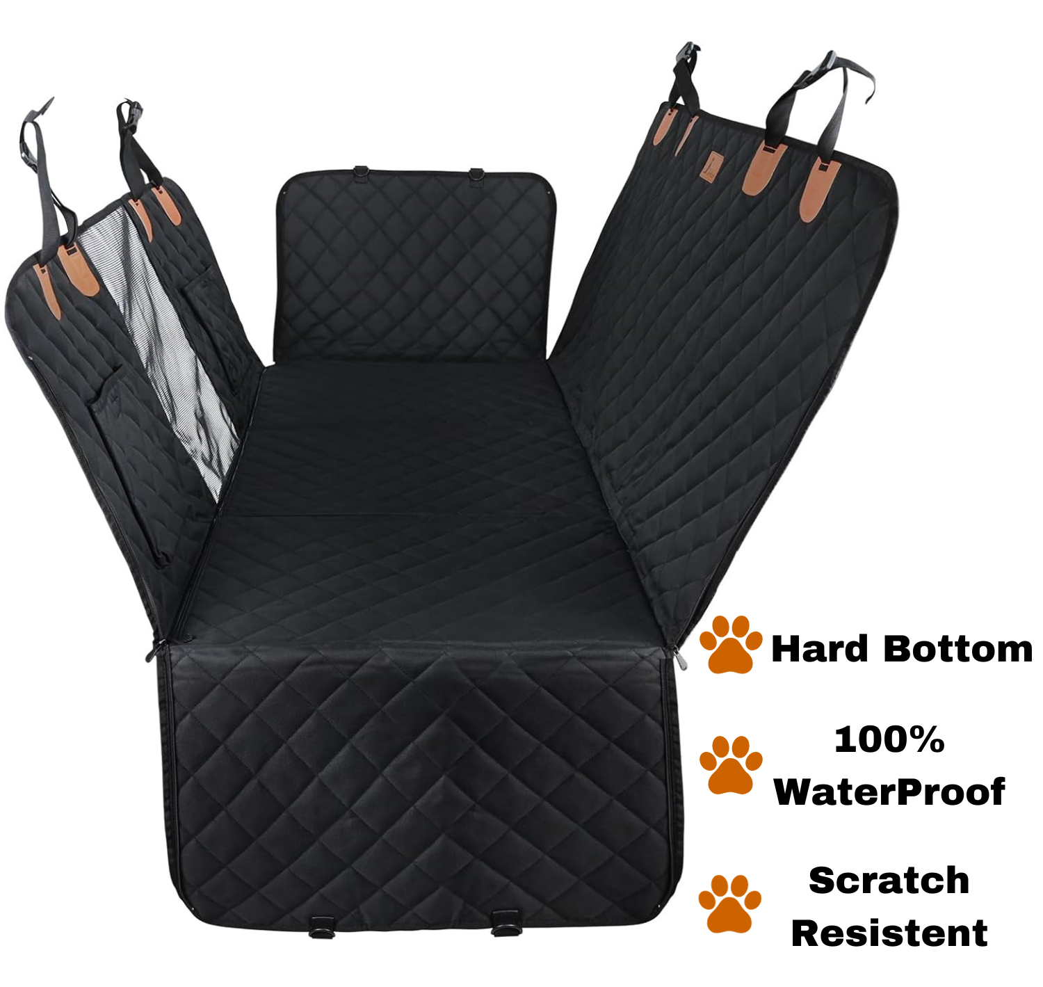 PawsPassenger Hard Bottom Car Seat Cover