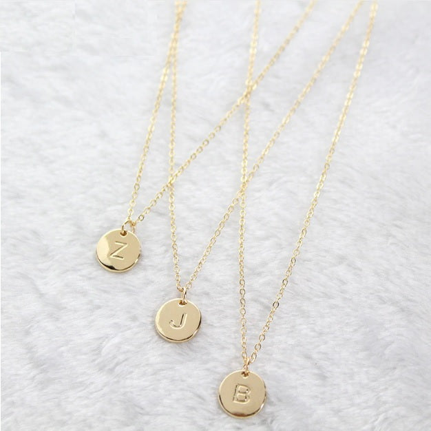 Personalized Disc Necklace