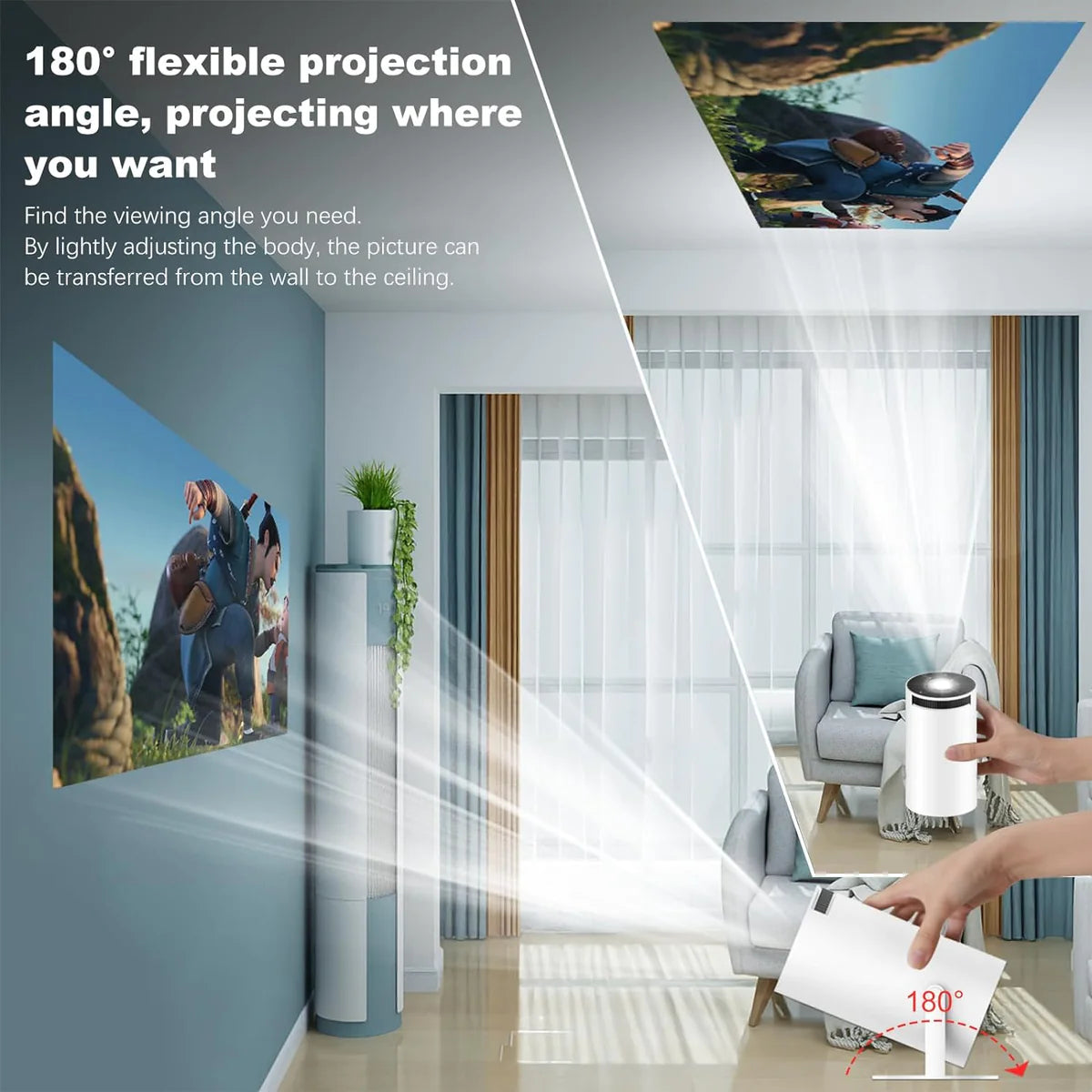 PocketFlix Mini HD Projector