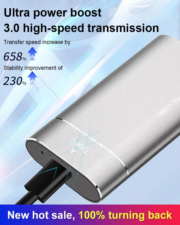 Portable Mobile Solid State Drive-portable laptop desktop large capacity mobile solid state drive