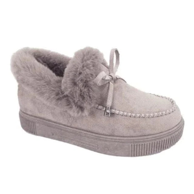 Premium Women's Fleece Loafers