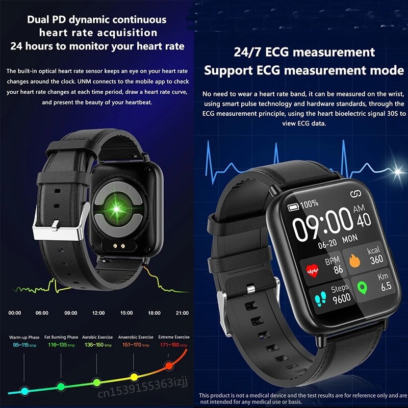 QUANTYVO CARE Plus 2 - Non-Invasive Blood Glucose Monitoring Smartwatch