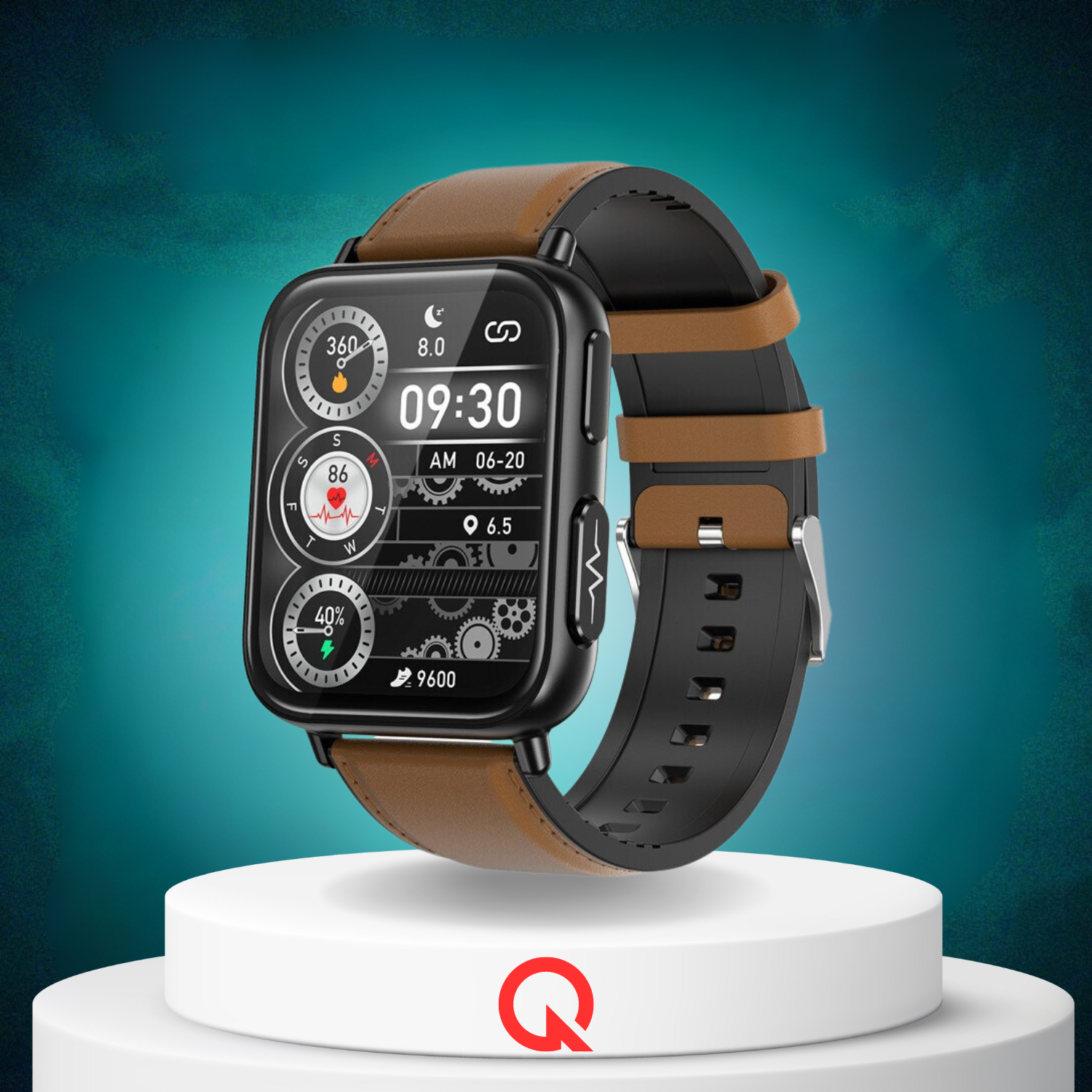 QUANTYVO CARE Plus 2 - Non-Invasive Blood Glucose Monitoring Smartwatch