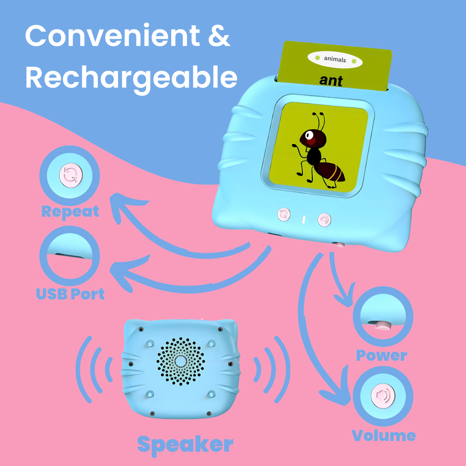 QuickSpeech Audible Flashcards