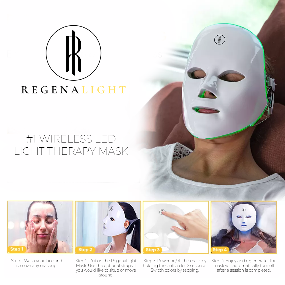 RegenaLight - #1 Wireless LED Light Therapy Mask