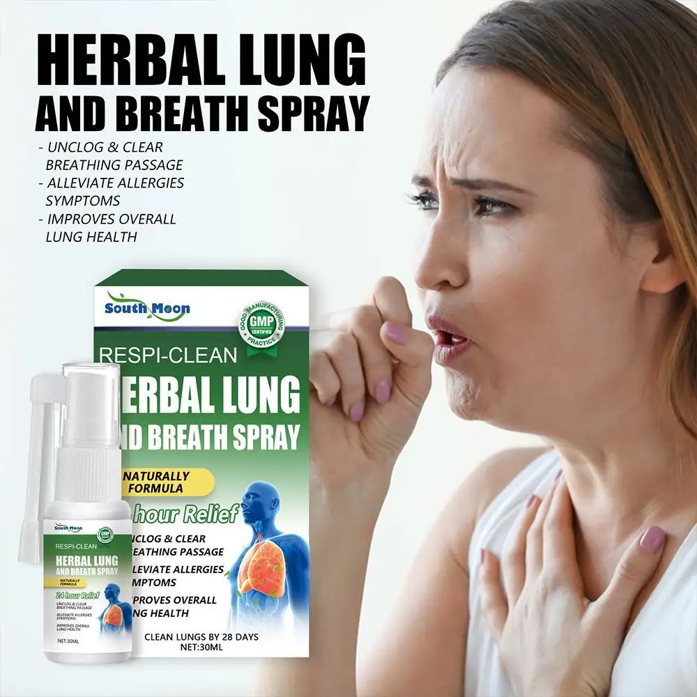 RespiClean Herbal Lung and Breath Spray