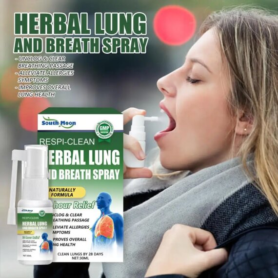 RespiClean Herbal Lung and Breath Spray - Lulunami