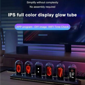 RGB Glow Tube Clock