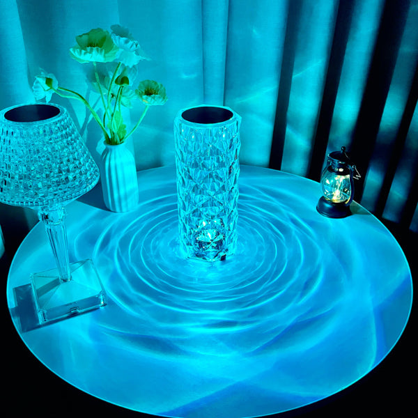 RoseLight LED Table Lamp (Touch Control + Rechargeable)