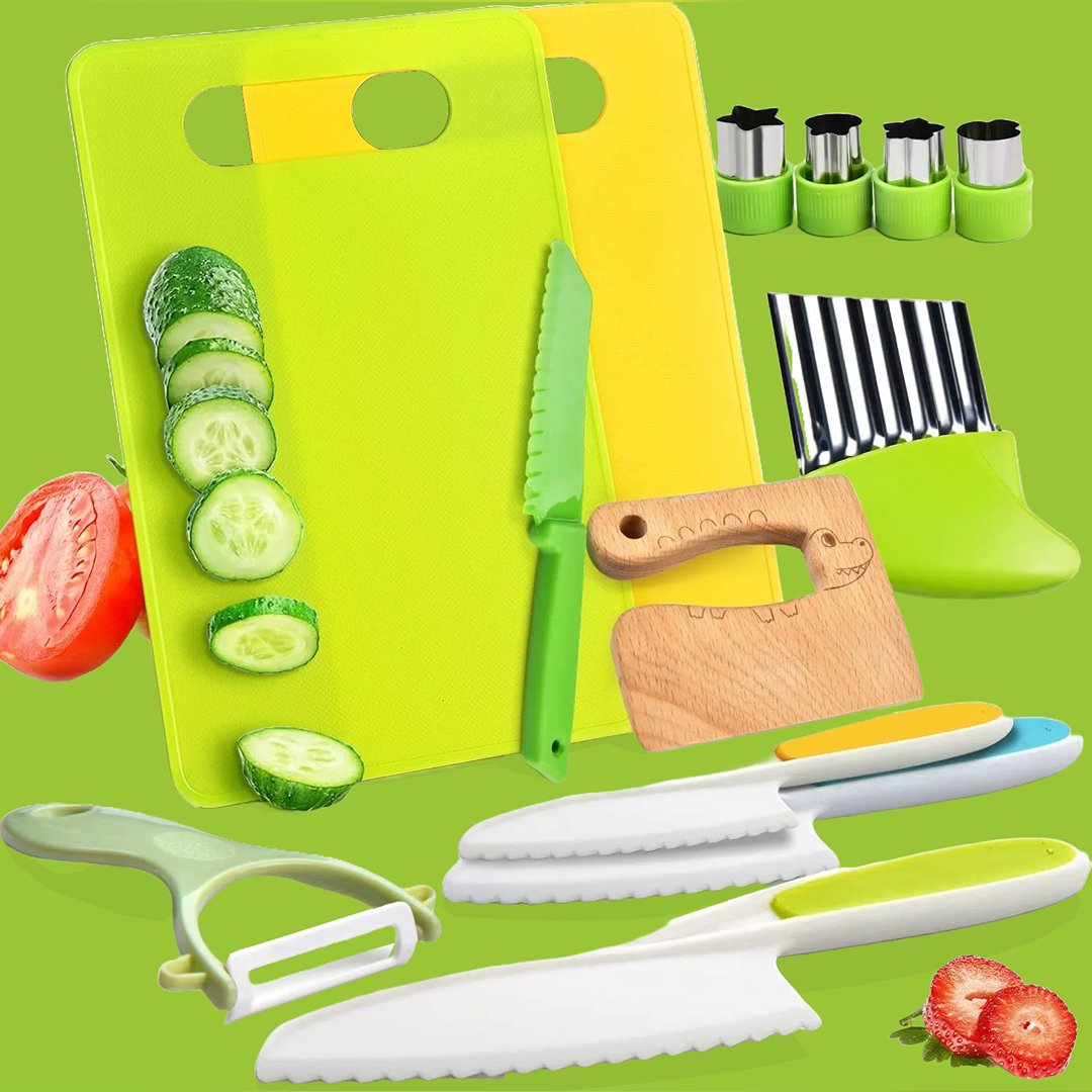 safe kitchen cooking set for children