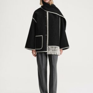 Allure Scarf Coat