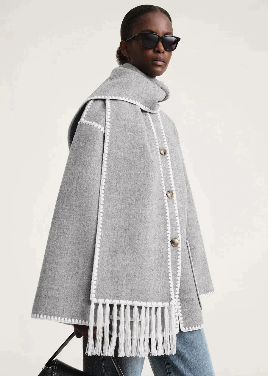 Allure Scarf Coat