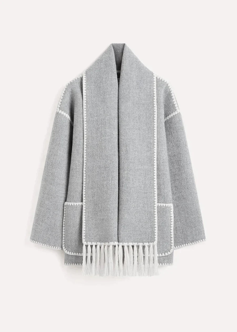 Allure Scarf Coat