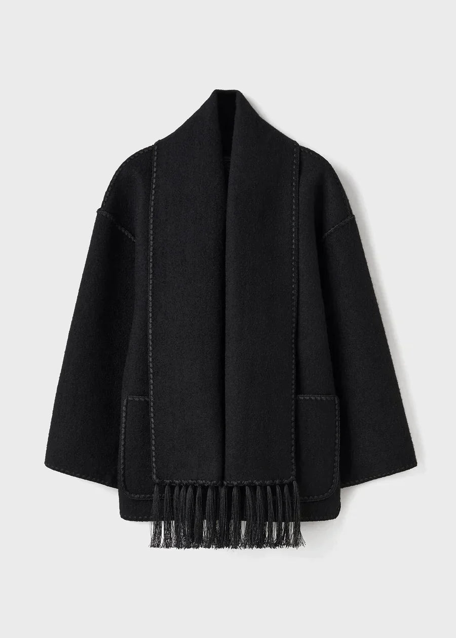 Allure Scarf Coat