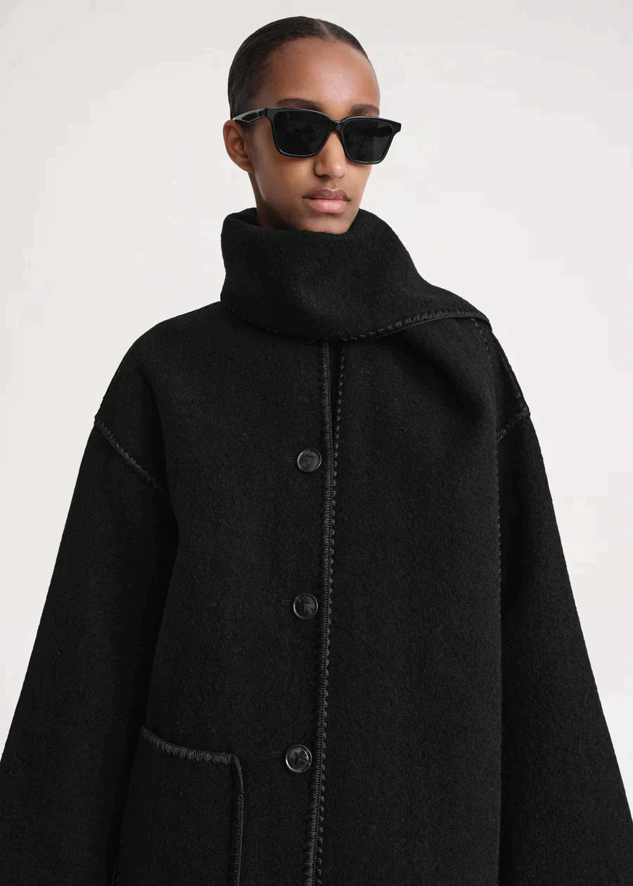 Allure Scarf Coat