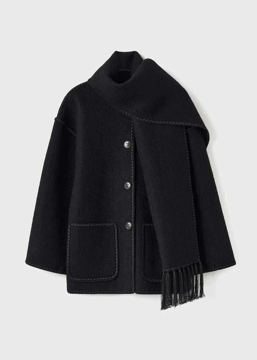 Allure Scarf Coat