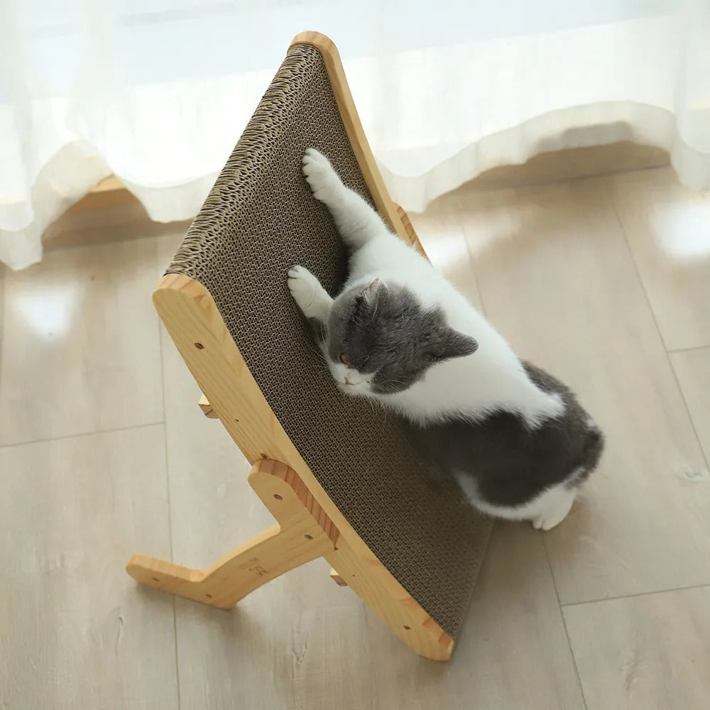 ScratchSlope – Solid Wood Framed Cat Scratcher