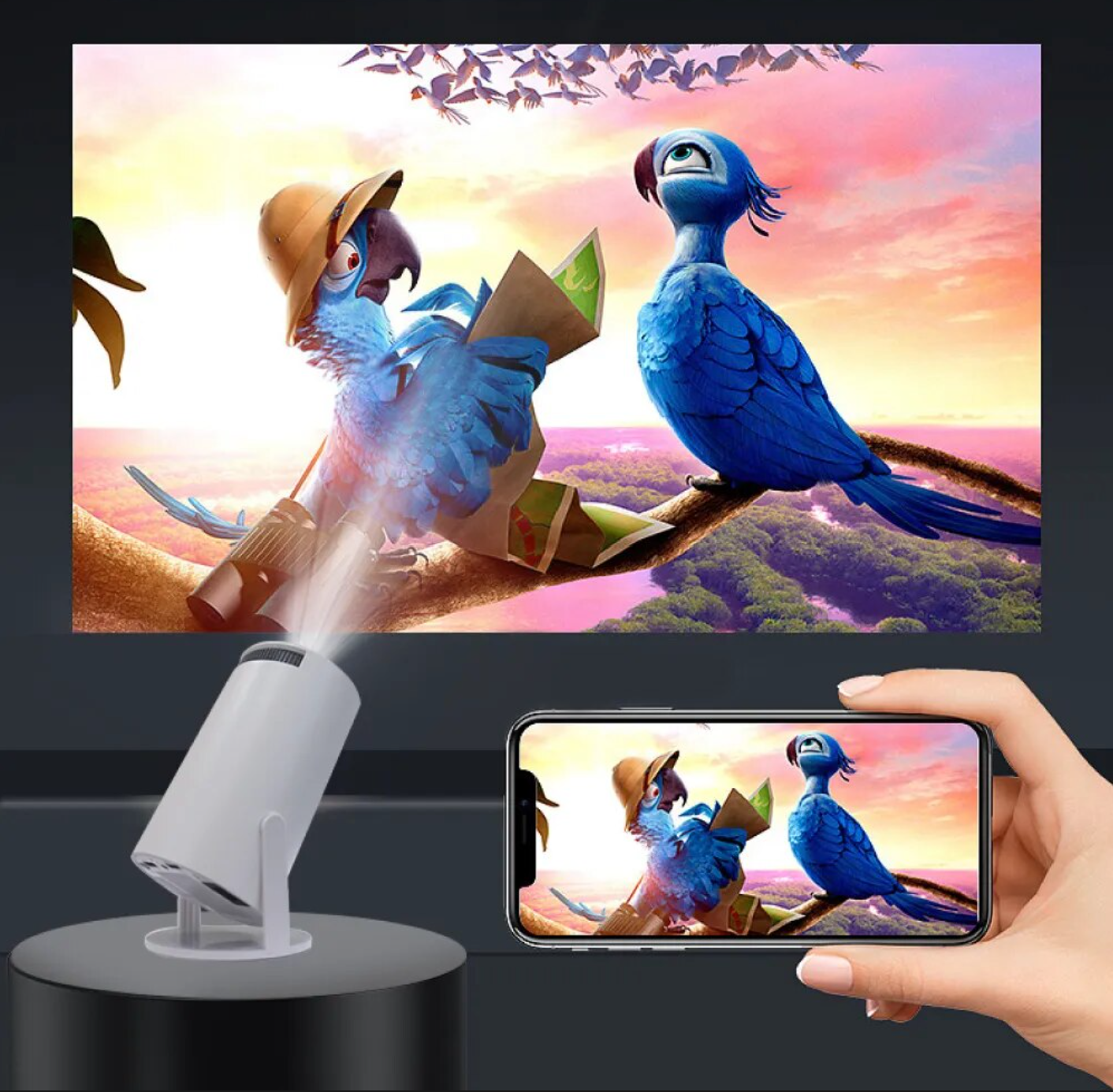 Smart Mini - Rosetavy Portable Projector