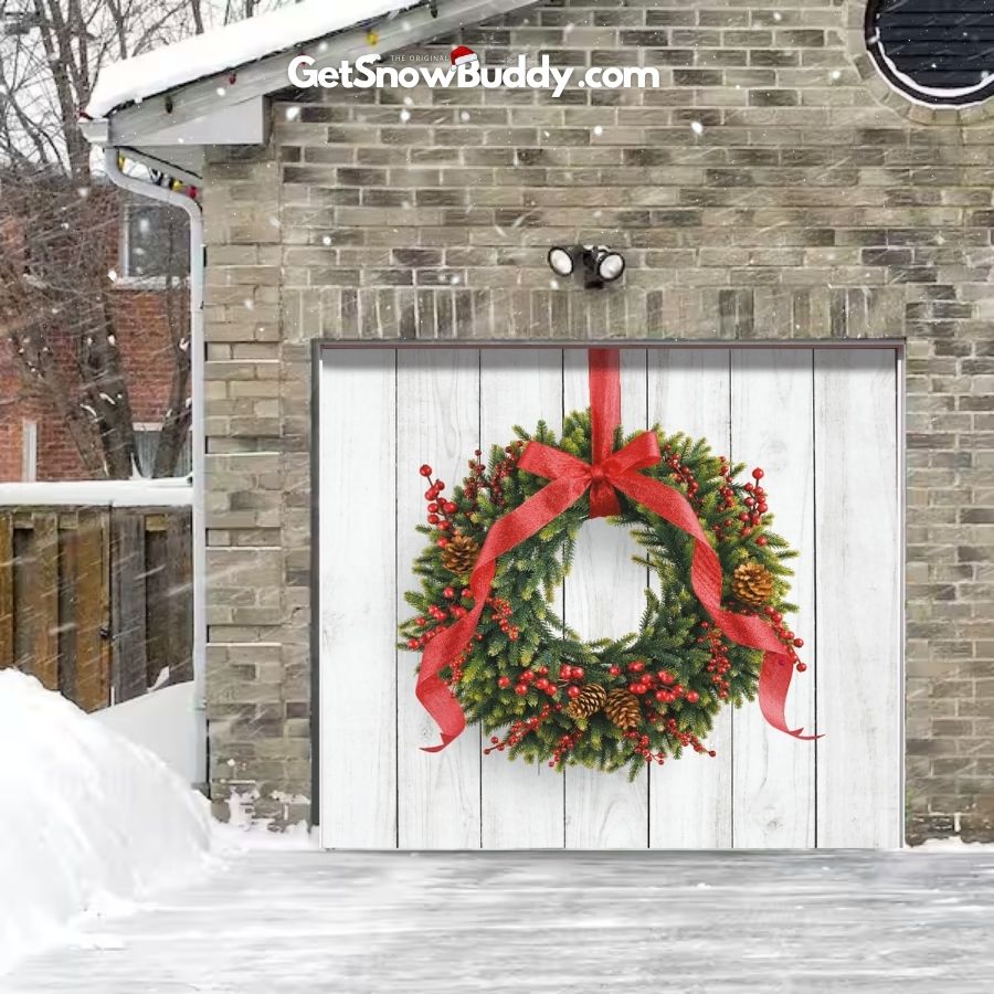 Snowbuddy Garage Door Covers Christmas 2023 - Lulunami