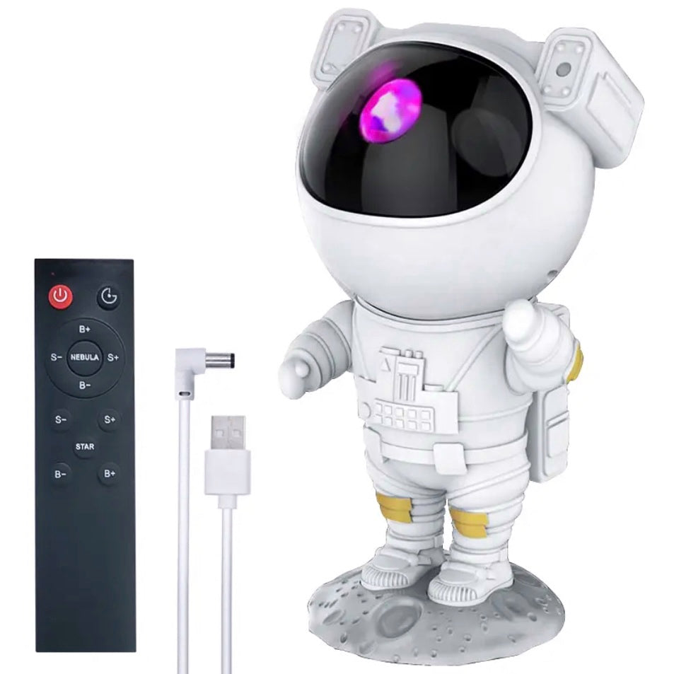 Spaceman Galaxy Starry Night Projector LED Night Lamp