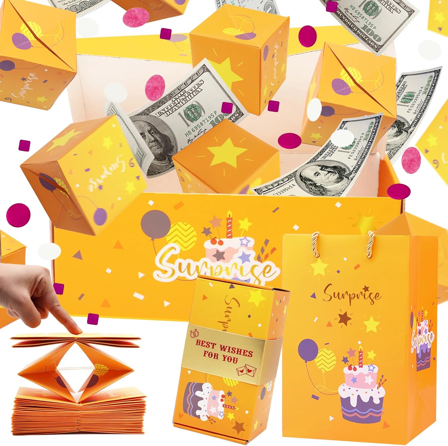 Slicier - Surprise Money Gift Box Explosion