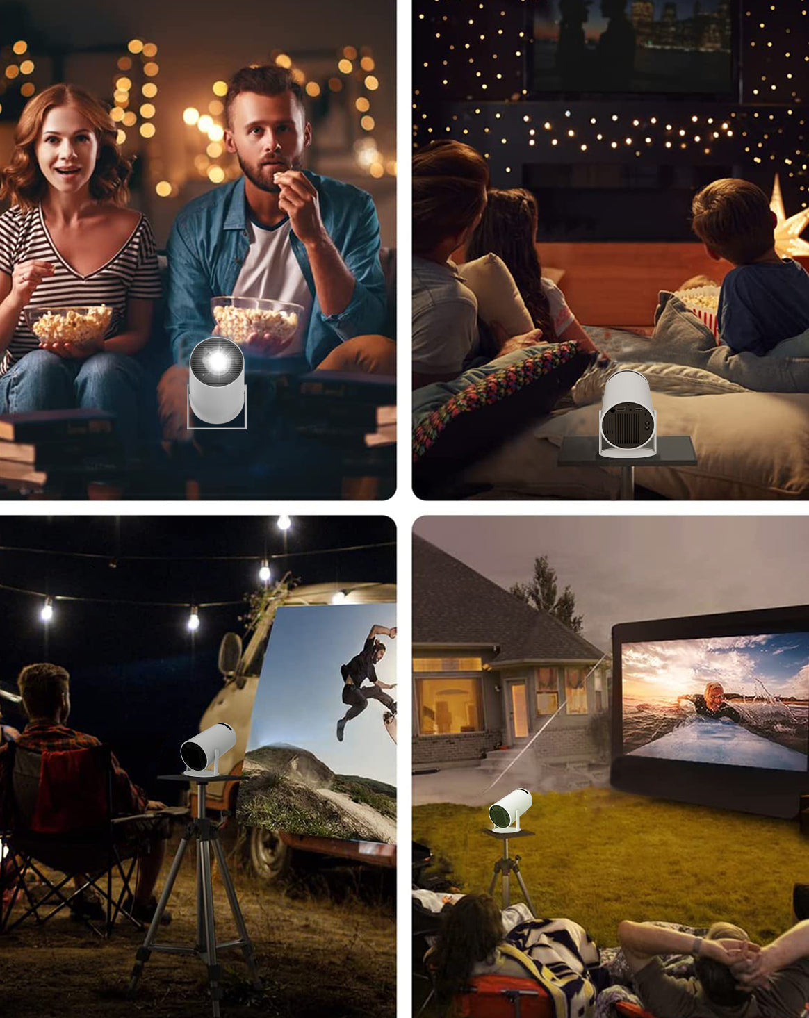 Tachara 4k Mini Portable Projector