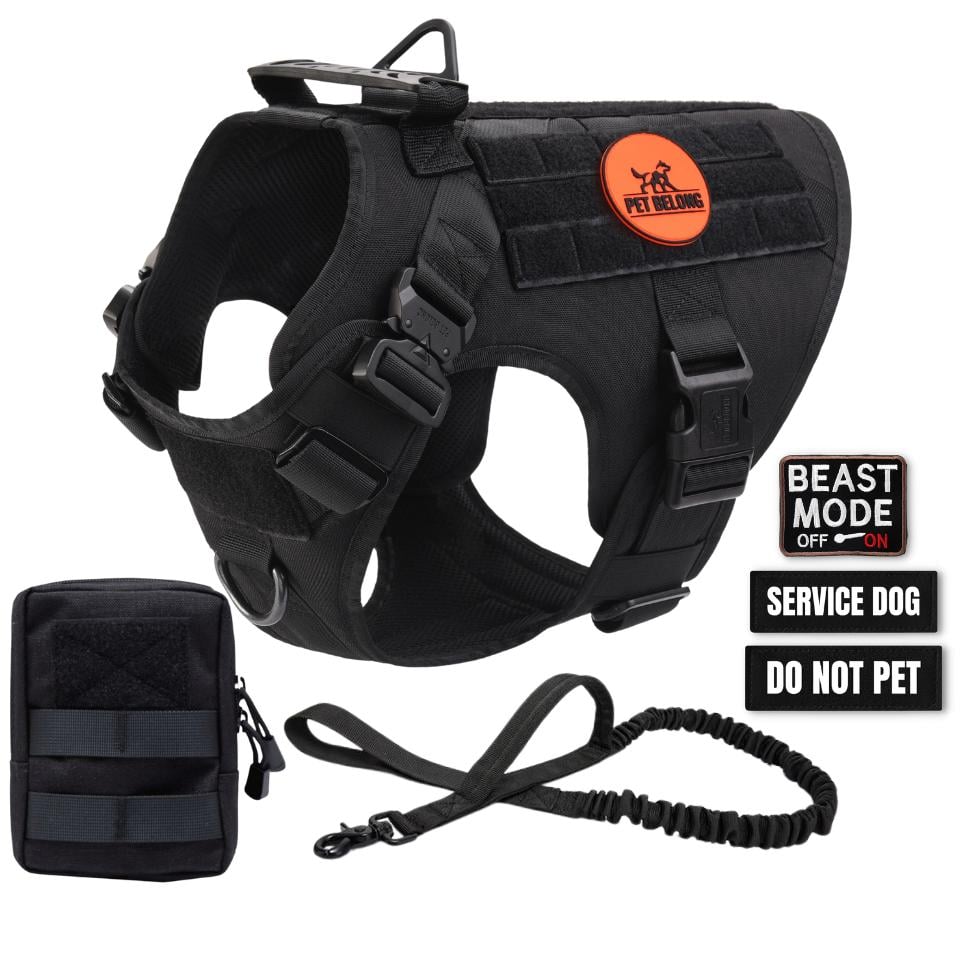 Tactical No Pull Dog Harness v2